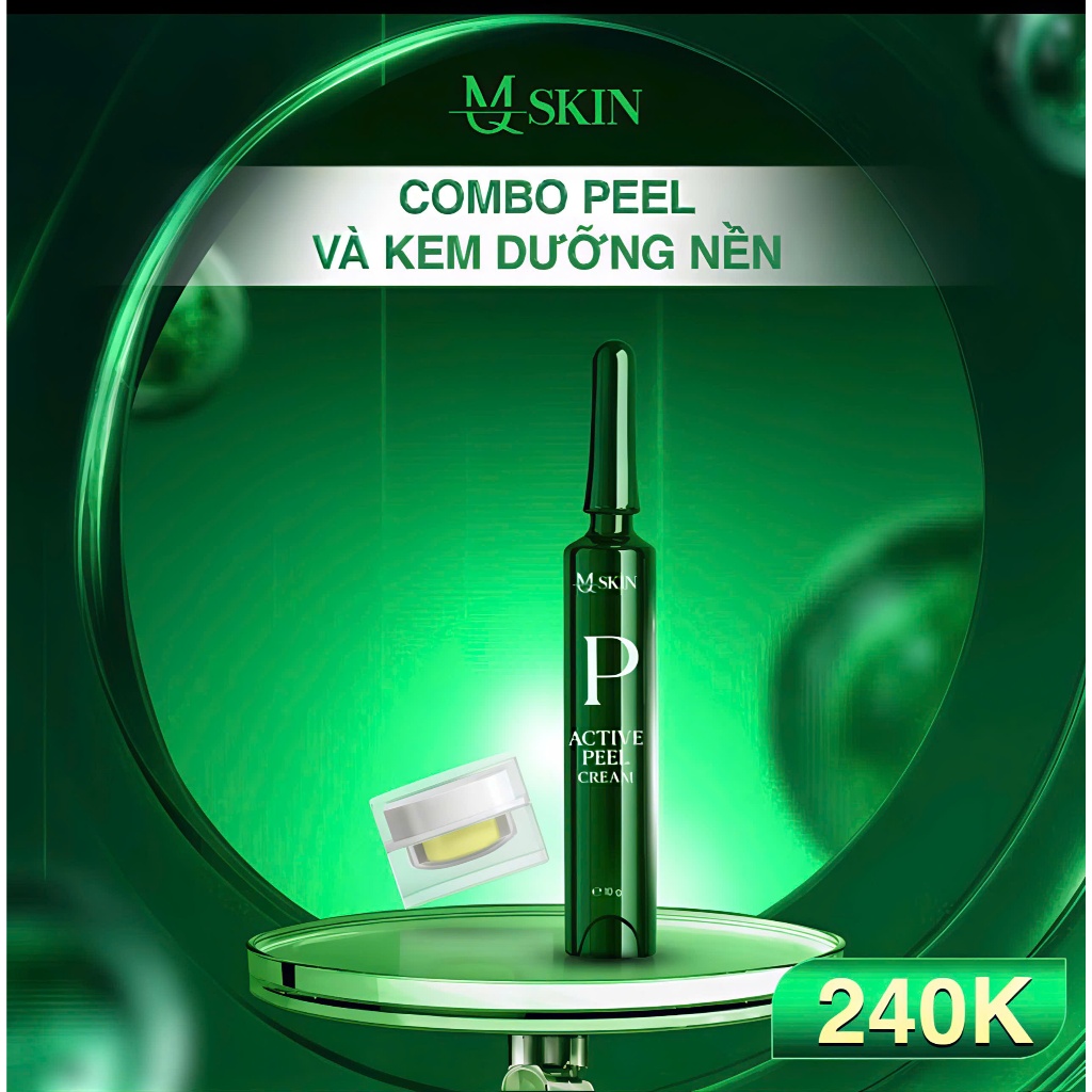 KEM PEEL DA MQ SKIN HỘP 10G- ACTIVE PEEL CREAM MQ SKIN