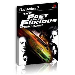 Đĩa game PS2, The Fast and the Furious (đua xe) cho PS2