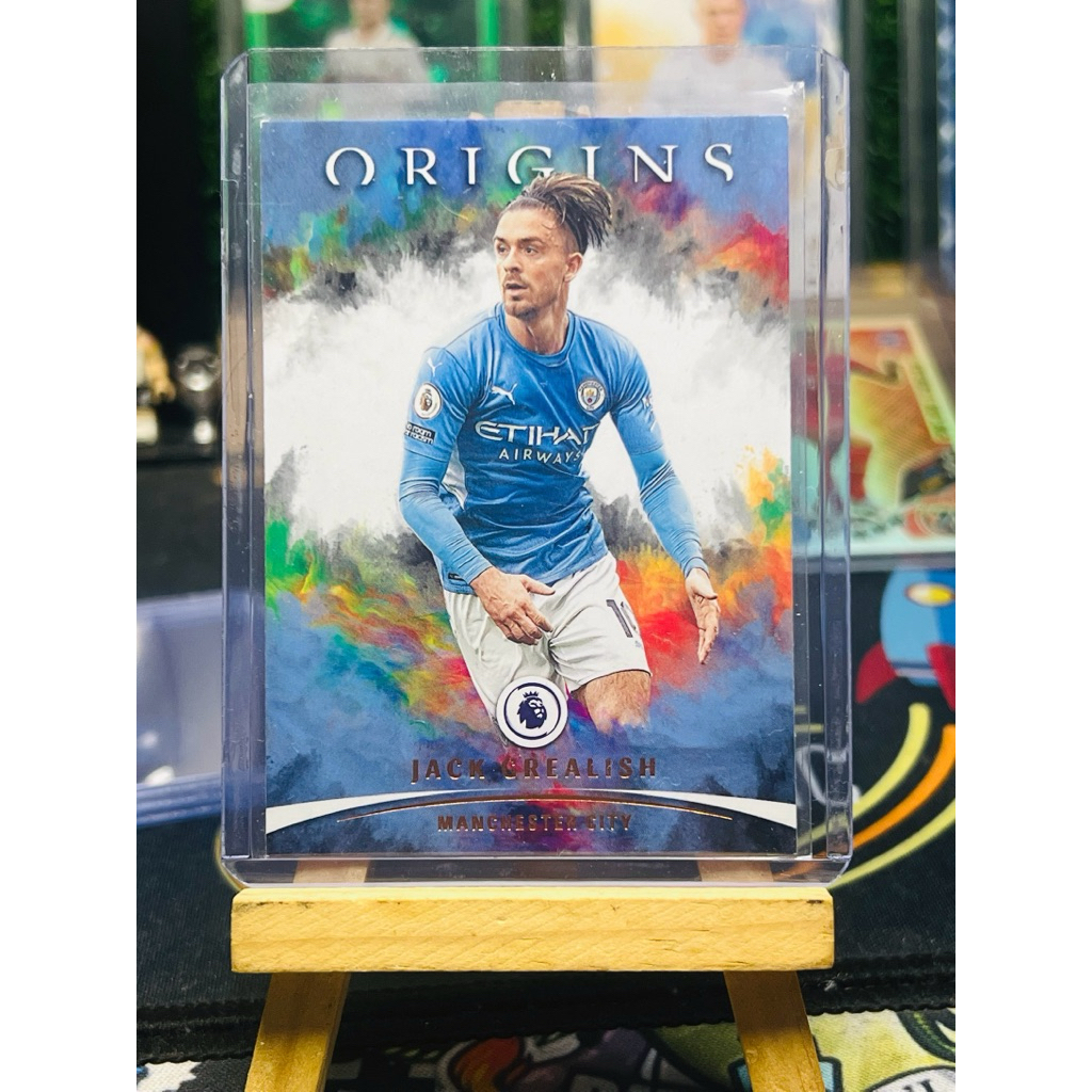 Thẻ bóng đá Jack Grealish Manchester City Origins Panini Chronicles EPL 2022/23