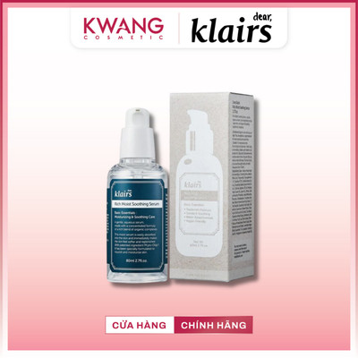 Tinh chất dưỡng da Dear Klairs Rich Moist Soothing Serum 80ml