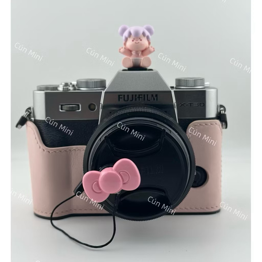 [SẴN SHIP] DÂY GIỮ NẮP LENS / CHARM NẮP LENS cho máy dùng lens rời DSLR, Canon, Nikon, Sony, Fujifilm..