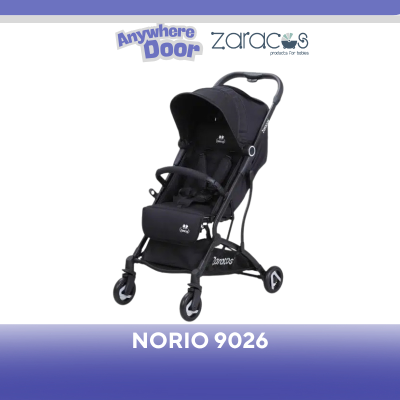  Xe đẩy du lịch gấp gọn Zaracos Norio 9026 Black 