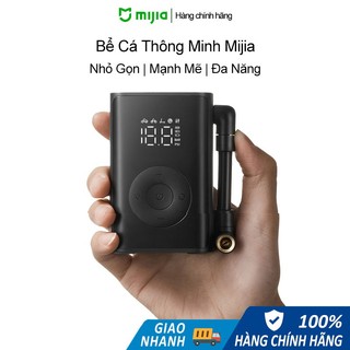 Máy bơm hơi cầm tay Mijia 150PSI, Bơm xe đạp, xe máy, ô tô, bóng thể thao, Pin 2000mAh, đèn LED tiện dụng