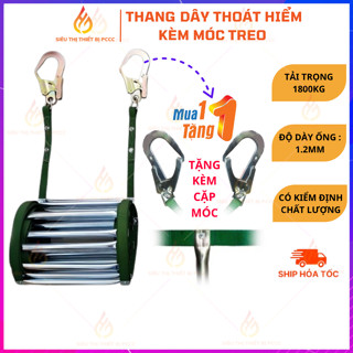  Thang dây thoát hiểm dành cho chung cư và nhà cao tầng - tải trọng 1800KG-Có kiểm định chất lượng 