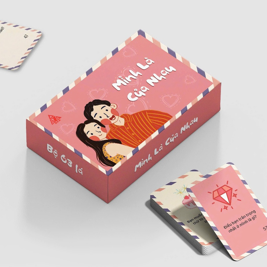 Bộ Bài Tình Yêu Thẻ game Mình Là Của Nhau Aza-Các Câu Hỏi Chủ Đề Dành Cho Cặp Đôi Đang Yêu, Hẹn Hò