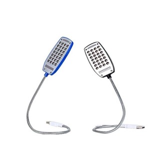 2 đèn LED usb 28 bóng siêu sáng (xanh dương, đen)