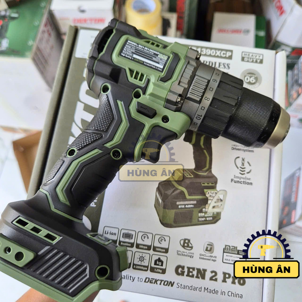 Thân Máy khoan pin DEKTON M21-KB1368 ID1390 KB1385 ID13100PLUS ID13120 ID13160PRO-PROMAX