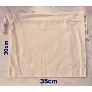 Túi phom ngang 35cm * cao 30cm, dây rút xinh xắn