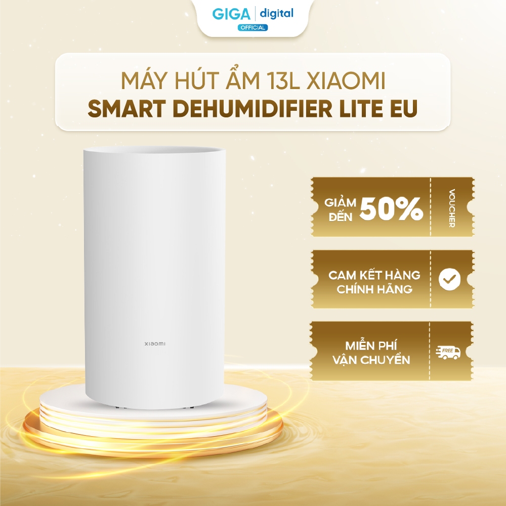 Máy hút ẩm 13L Xiaomi Smart Dehumidifier Lite EU BHR8374EU - 3 chế độ hút ẩm - Kết nối app MiHome/Xi
