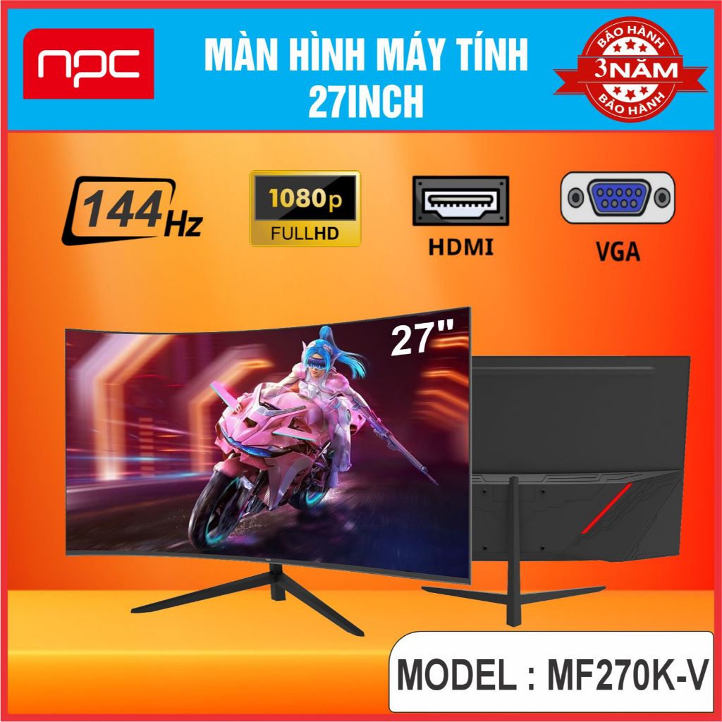 Màn Hình PC 22|24|27Inch Hãng NPC | Bảo Hành 36 Tháng 