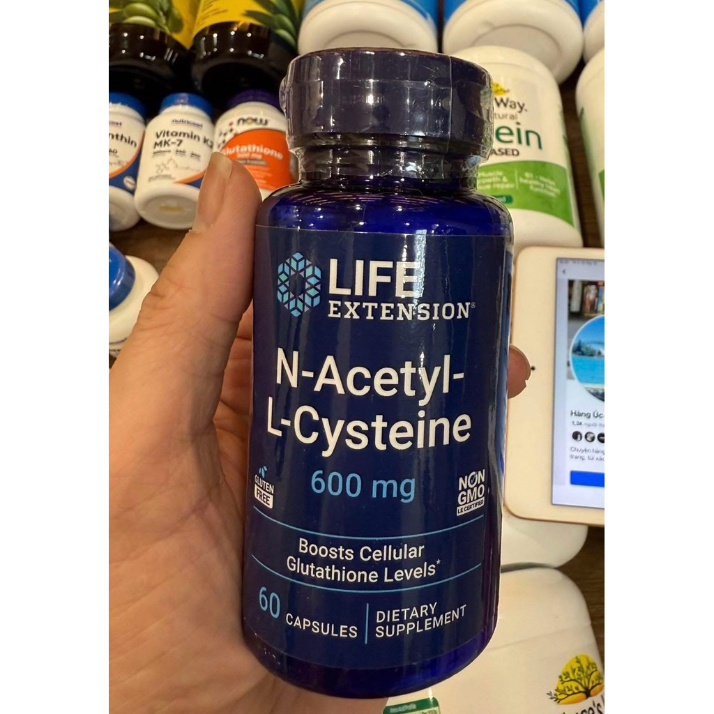 Life Extension – N-Acetyl-L-Cysteine 600mg