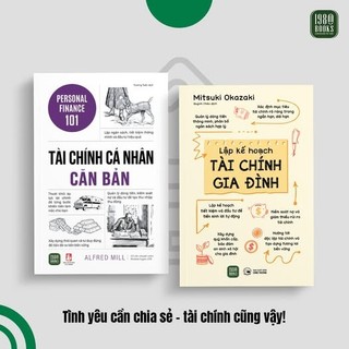 Sách - Combo 2 cuốn: Tài Chính Cá Nhân Căn Bản + Lập Kế Hoạch Tài Chính Gia Đình - Hiệu sách 1980