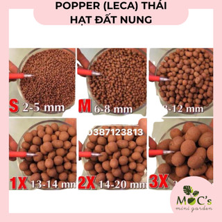 Hạt Đất Nung Popper Thái Lan (Leca) - 6 Lít | Mocminigarden