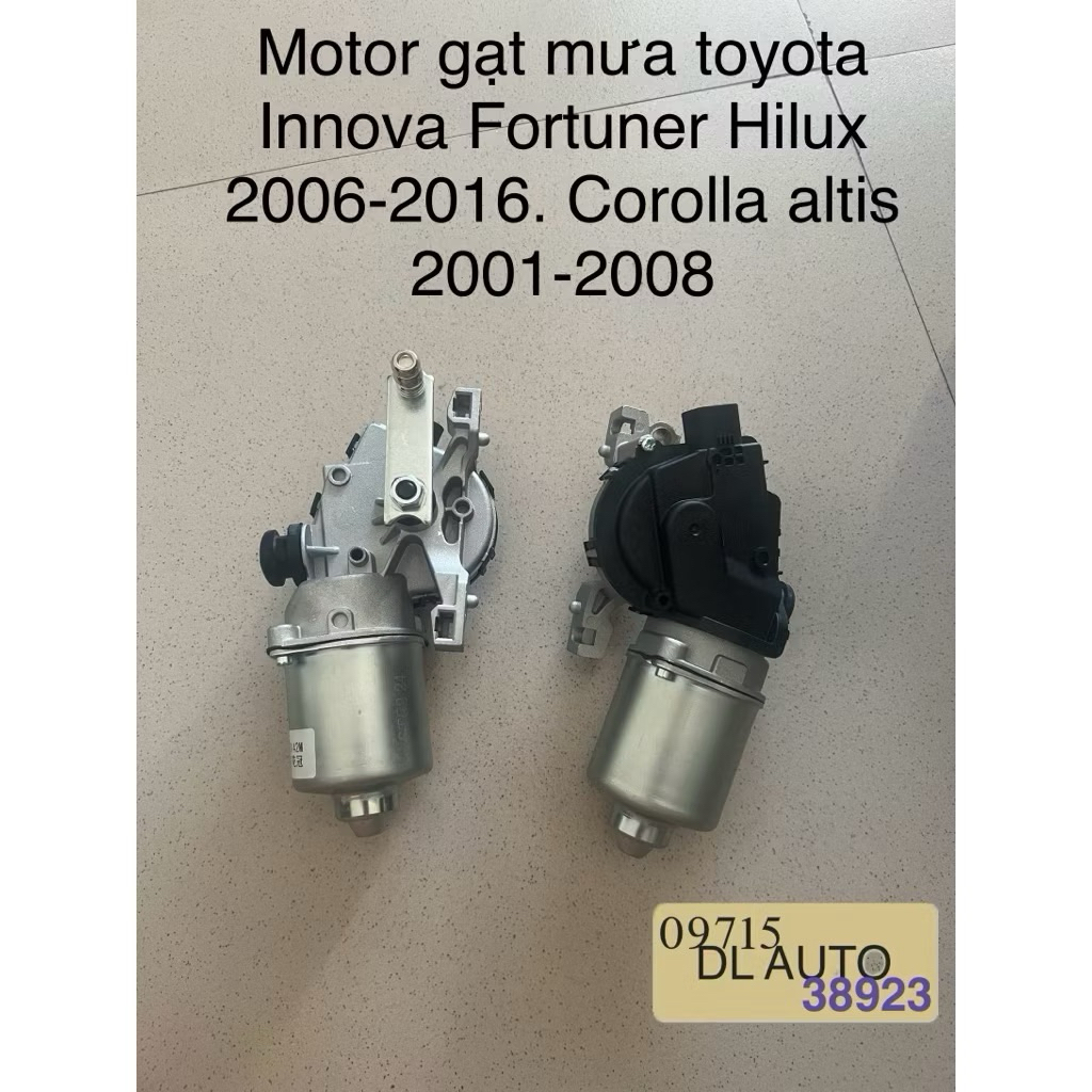 Motor gạt mưa toyota Innova Fortuner Hilux 2006-2016. Corolla altis 2001-2008 85110-0k021 85120-0226