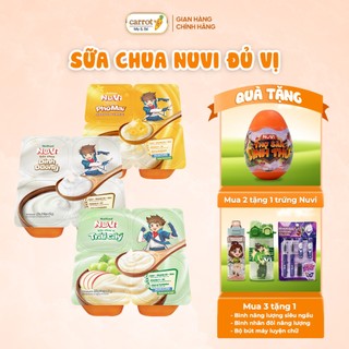  Sữa Chua Nutifood NuVi Đủ Vị Bổ Sung Chất Dinh Dưỡng Cho Bé Từ 6M 