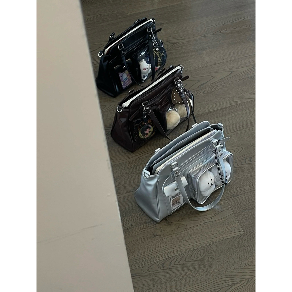 [Mẫu mới] Túi đeo vai, đeo chéo cho nữ đi làm đi chơi đều được ko bao gồm charm trong túi A108