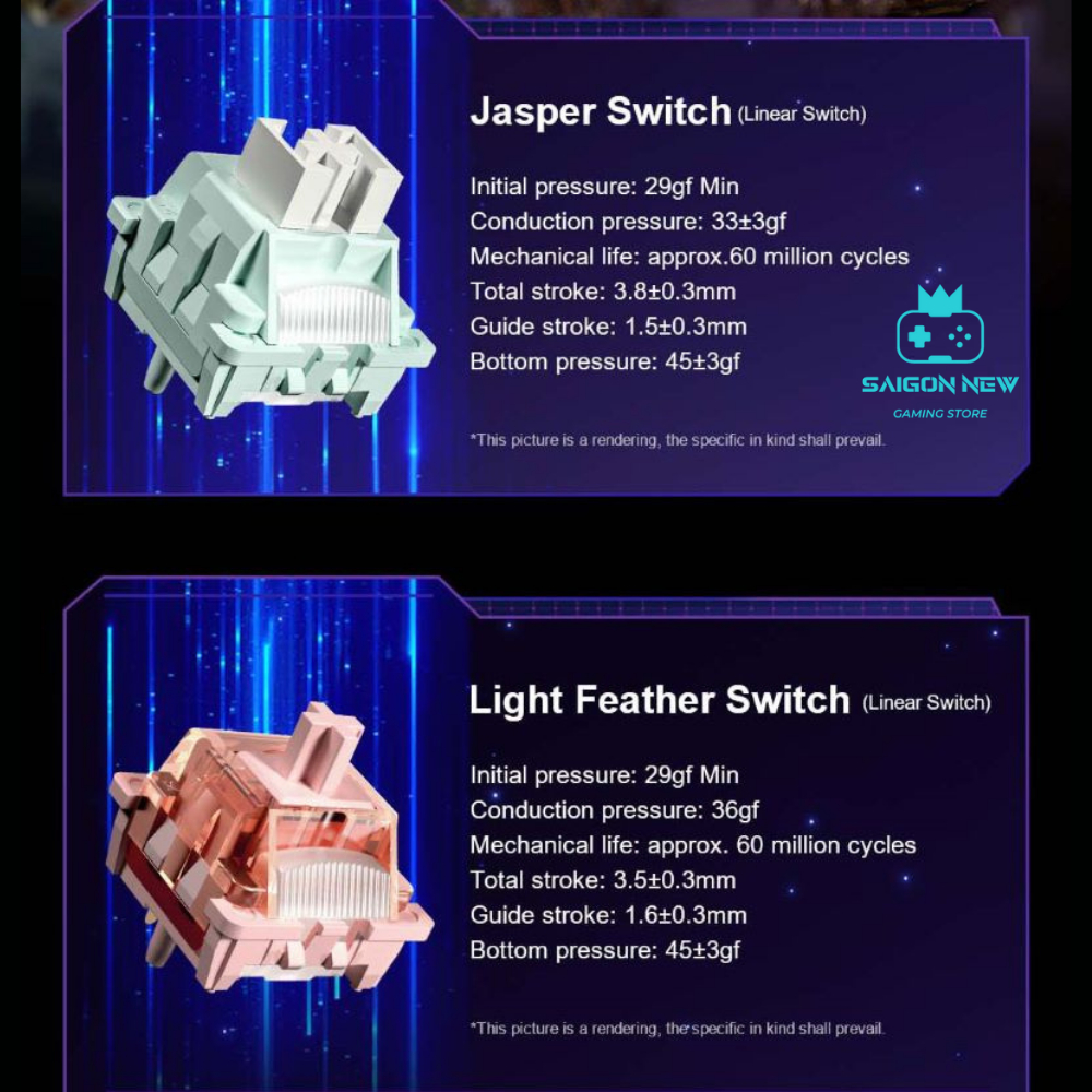 Bàn phím cơ Leobog AMG65 - LED RGB mạch xuôi - Màn Led độc đáo, có app tùy chỉnh - Pin 8000mAh | BigBuy360 - bigbuy360.vn