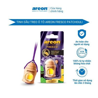 [Chính hãng] Tinh dầu treo ô tô Areon Fresco Patchouli Lavender Vanilla