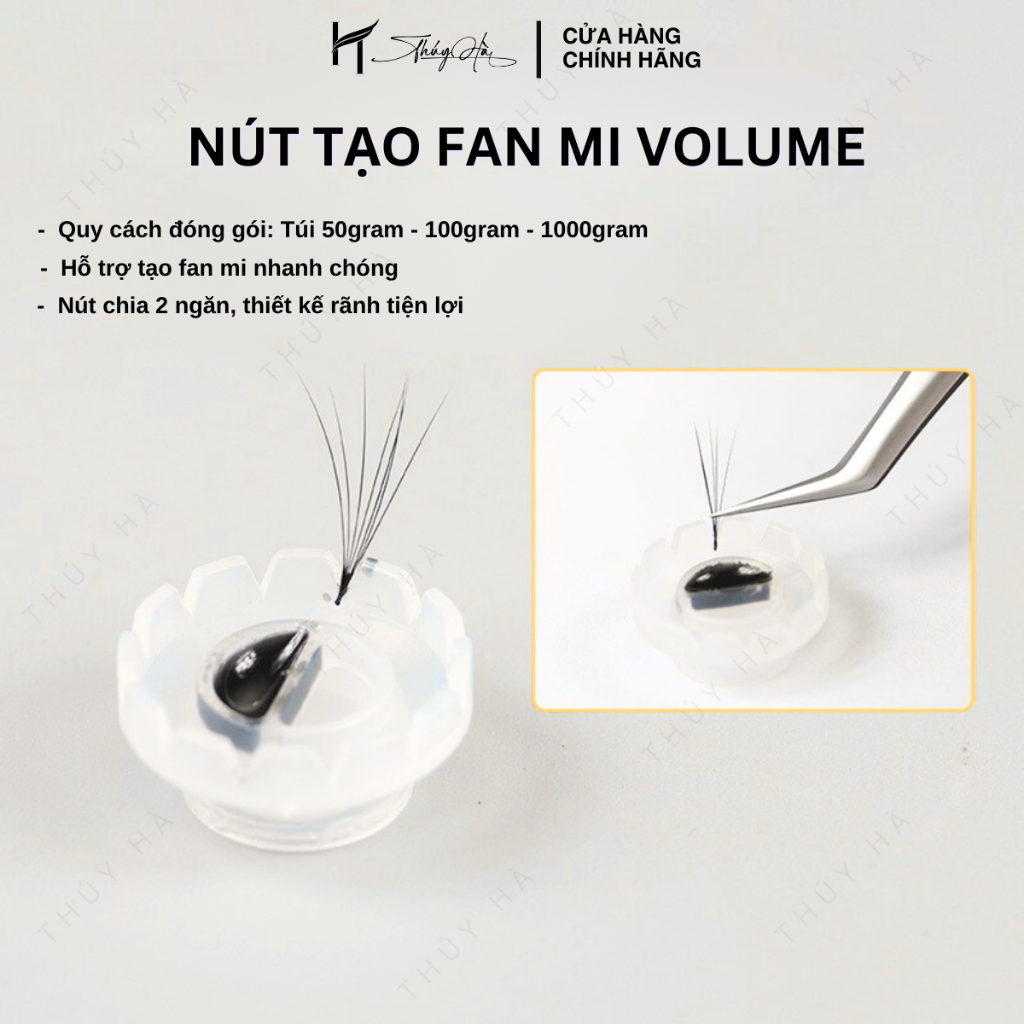 Nút Tạo Fan Mi Volume, Nút Tạo Fan Nối Mi, Tạo Mi Fan Volume, Mi Fan Dụng cụ nối mi Thúy Hà