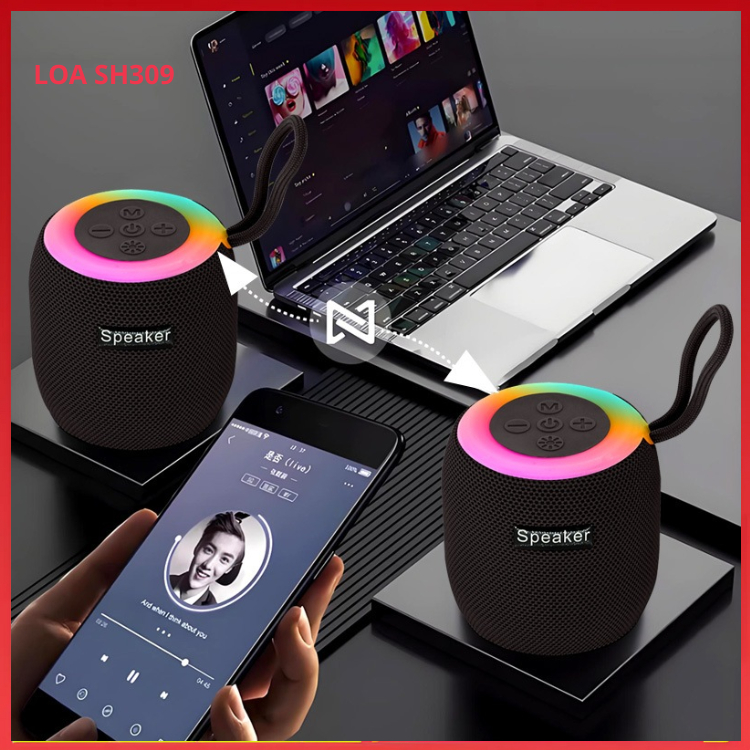 Loa Bluetooth SH-309 / 1057 Mini , Nghe Nhạc Hay, Chống Va Đập Chống Nước Cao…