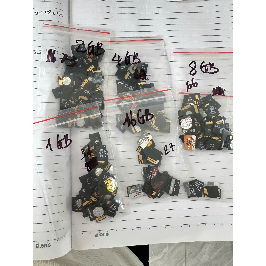 Thẻ nhớ từ 16GB-128GB hàng bóc máy, được test kỹ, chuẩn dung lượng