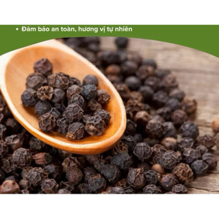 [ Giá Sỉ ]Tiêu Đen Nguyên Hạt Vĩnh, Linh Quảng Trị , Chắc Đều, Hạt Chuẩn,1kg/ túi , Tỉ Lệ Chín Cao, Cay Nồng