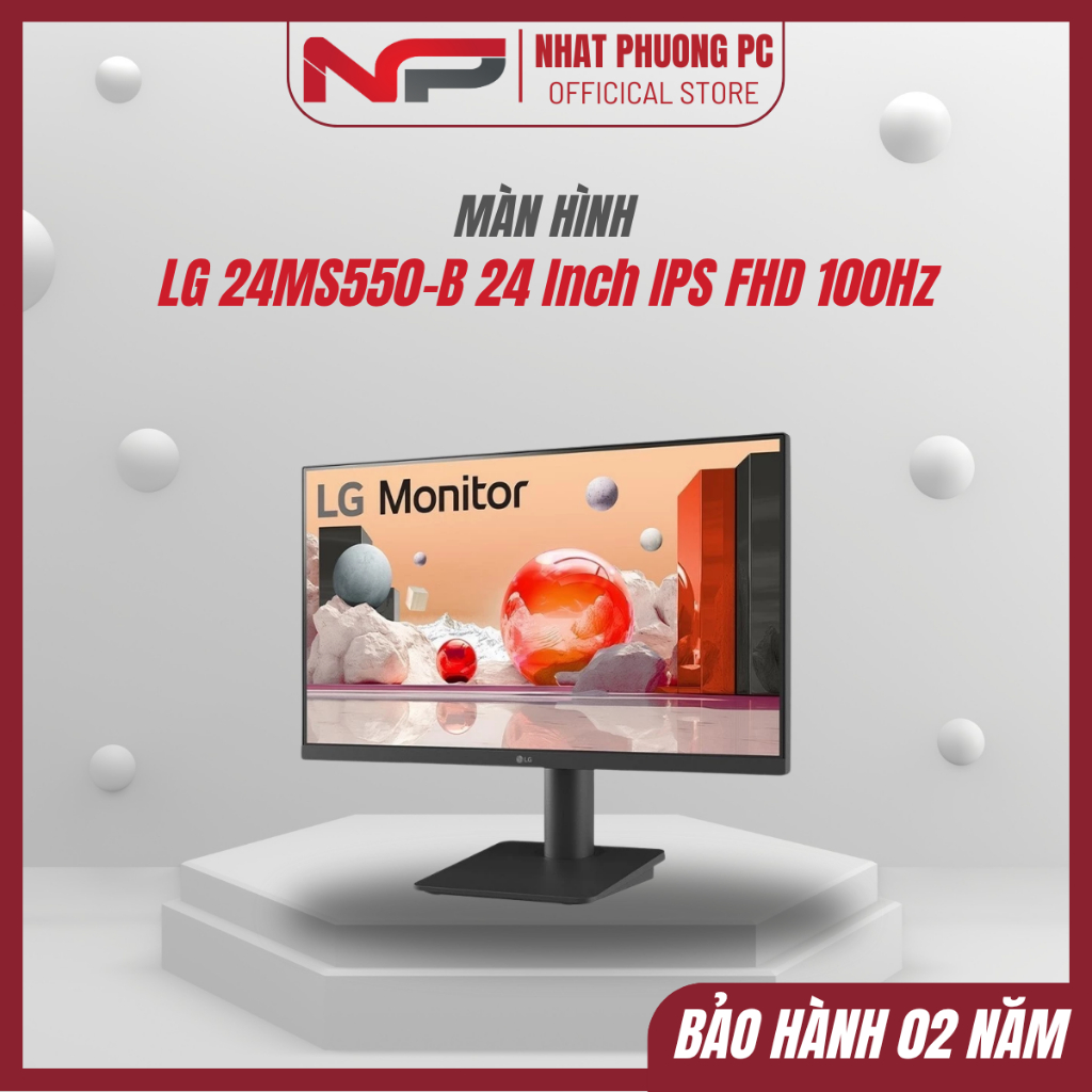 Màn Hình LG 24MS550-B 24 Inch IPS FHD 100Hz - Trải Nghiệm Hình Ảnh Sống Động