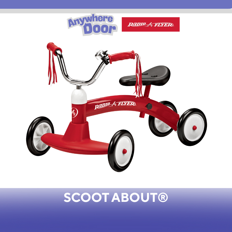 Xe chòi chân Radio Flyer Scoot About®