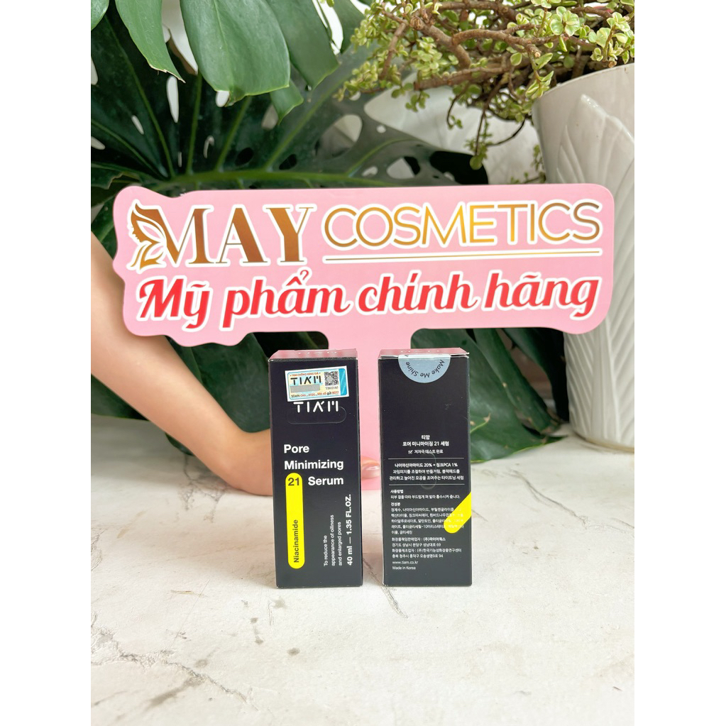 Tinh Chất Kiểm Soát Dầu Nhờn Thu Nhỏ Lỗ Chân Lông 20% Niacinamide +1% Zinc Tiam Pore Mininmizing 21 