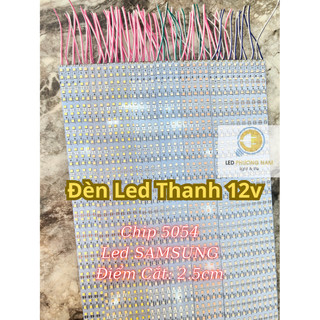 [COMBO 5 vĩ/10vĩ 1m ] Led Thanh 12v chuyên trang trí chiếu sáng tủ, kệ