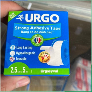 Băng keo lụa có độ dính cao Urgo Syval (2.5cm x 5m)