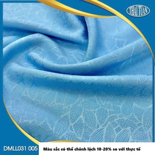 [Thái Tuấn] Vải Gấm Hoạ Tiết Lá Sang Trọng May Áo Dài, Đồ Bộ, Sườn Xám, Đầm Váy Thời Trang