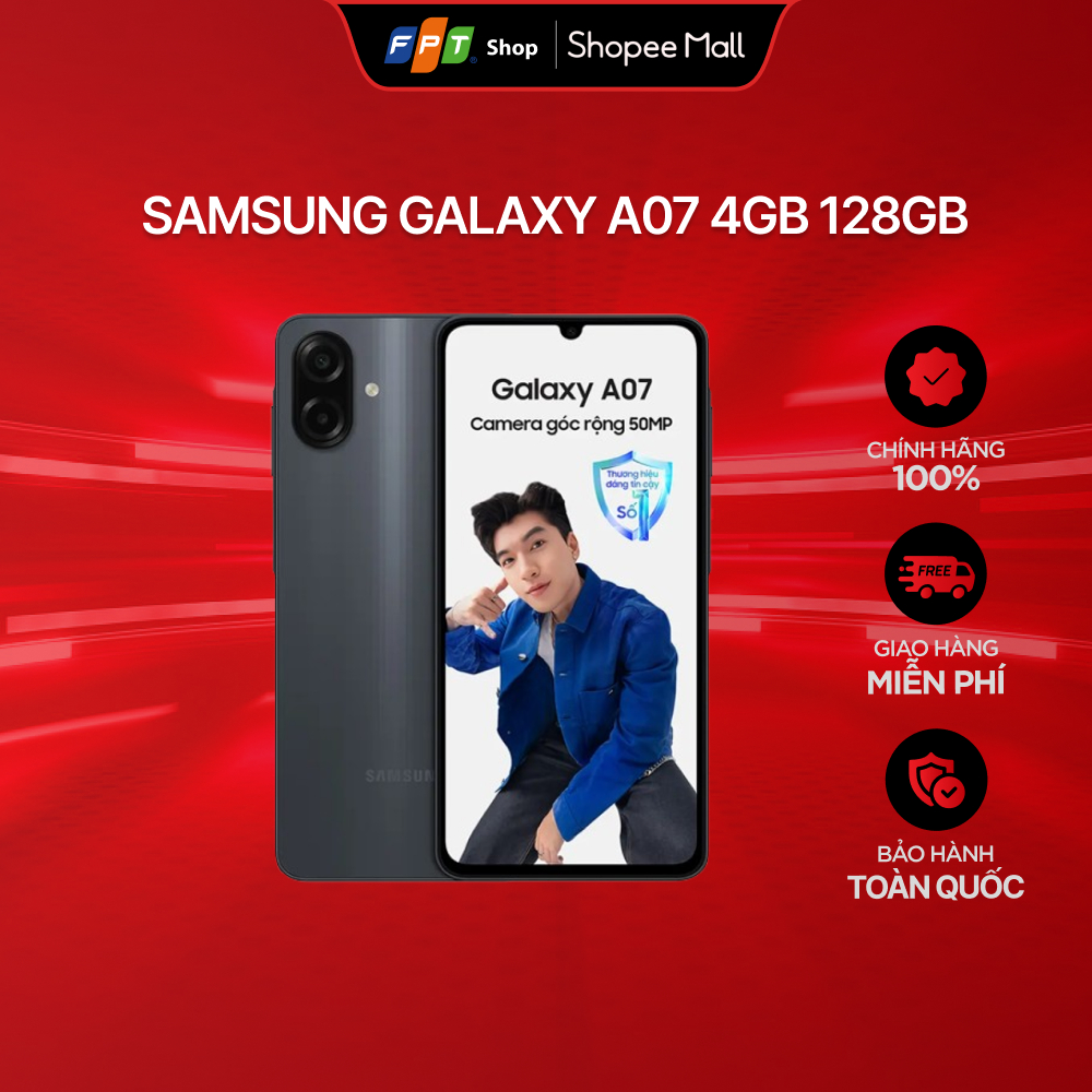 [Chỉ GH tận nơi] Điện thoại Samsung Galaxy A07 4GB 128GB