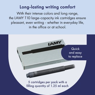 Ống mực cao cấp LAMY T 10 - hộp gồm 5 ống