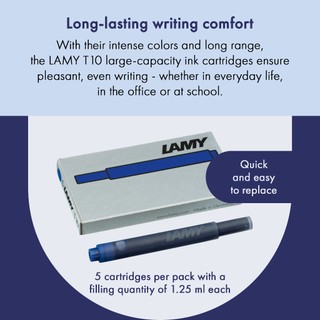 Ống mực cao cấp LAMY T 10 - hộp gồm 5 ống