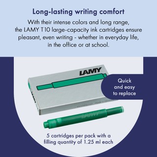 Ống mực cao cấp LAMY T 10 - hộp gồm 5 ống