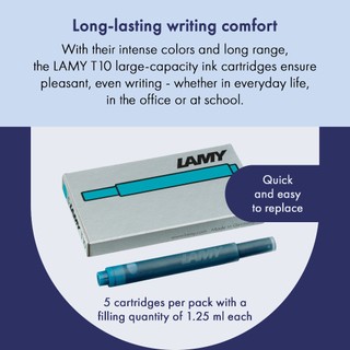 Ống mực cao cấp LAMY T 10 - hộp gồm 5 ống