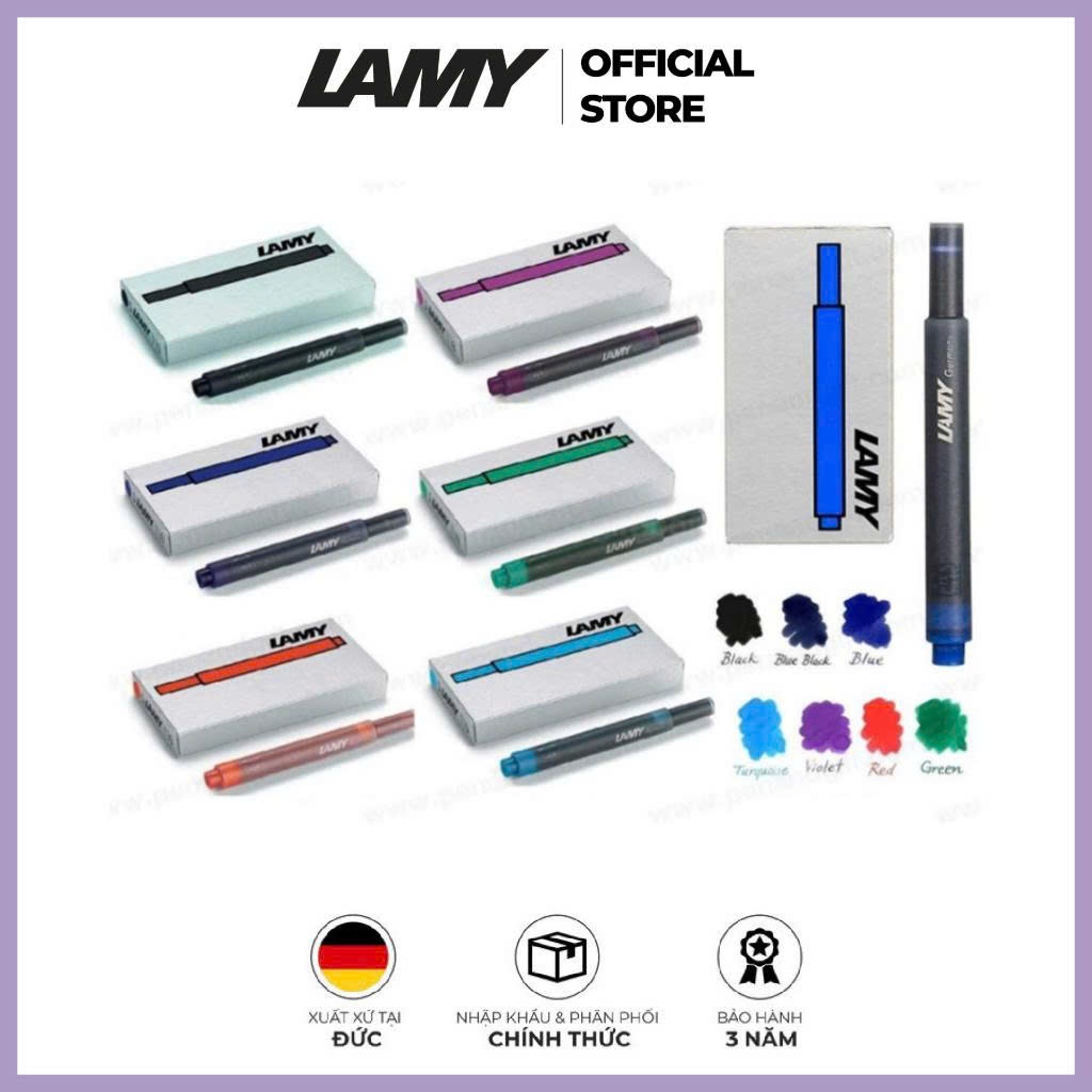 Ống mực cao cấp LAMY T 10 - hộp gồm 5 ống