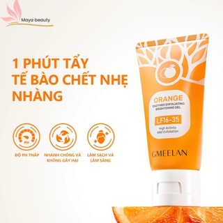  GMEELAN GEL Tẩy Tế Bào Chết TÁC ĐỘNG CAM ENZYMES 50g Da Mặt Skincare -  Gel Orange 