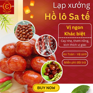  Lạp xưởng Hồ lô Sa tế The Calimart Đặc sản Miền Tây Vị Cay cay đậm đà Túi 500g 