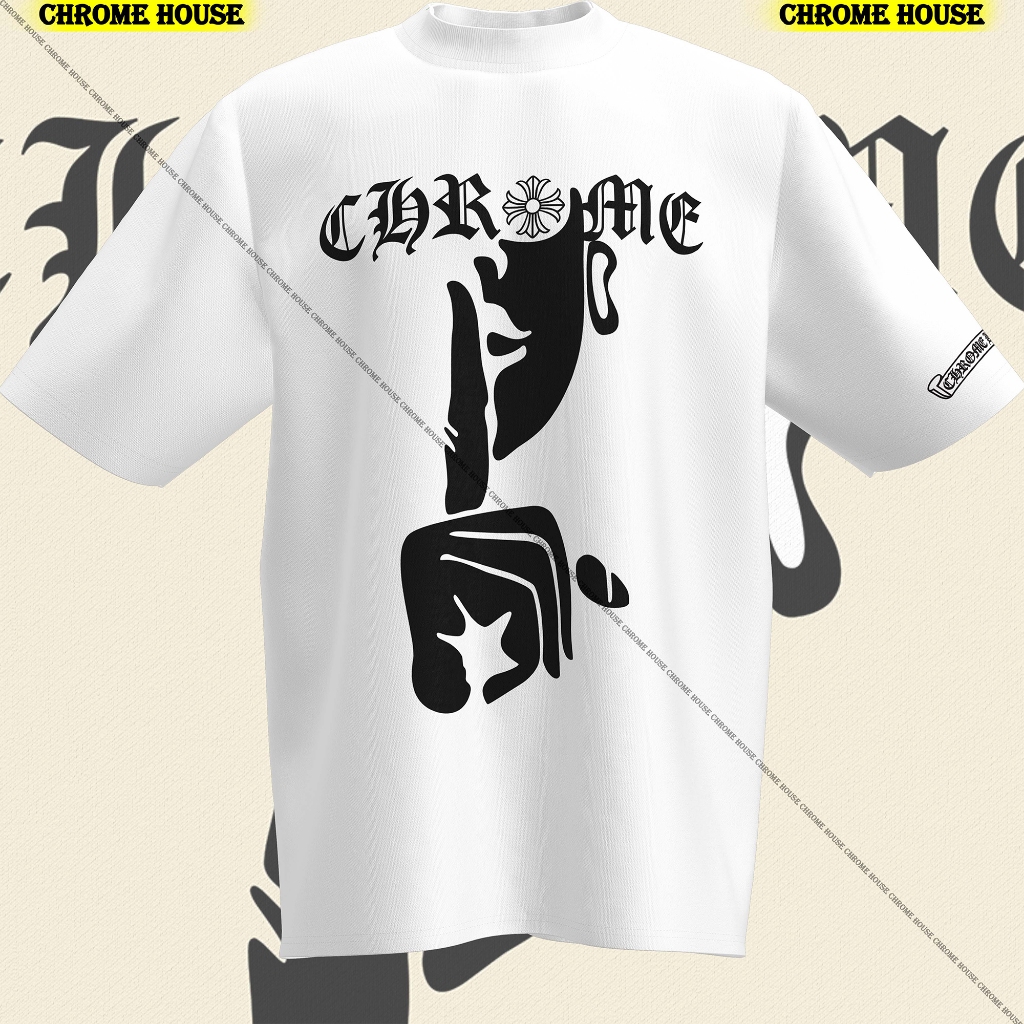 Áo Thun Chrome Hearts Silent Gesture | 100% Cotton 280GSM | Oversize | Chrome House Authentic.