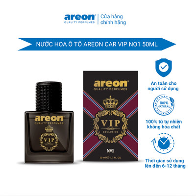 Nước hoa ô tô AREON Car Perfume VIP No1 50ml