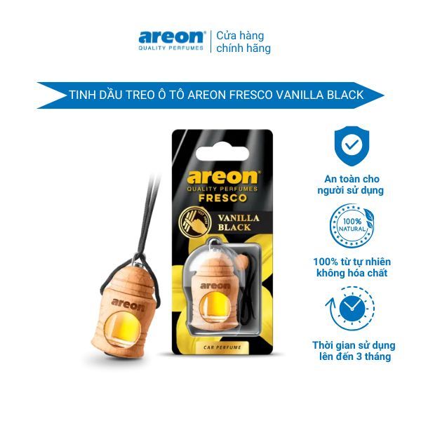 Tinh dầu treo ô tô Areon hương vanilla black