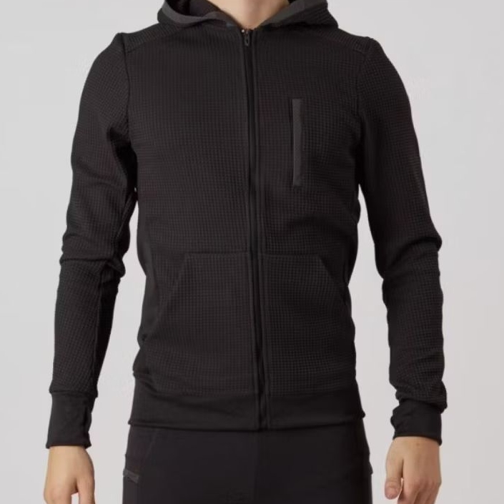 [2hand] áo khoác hoodie zip a di đà thun size M
