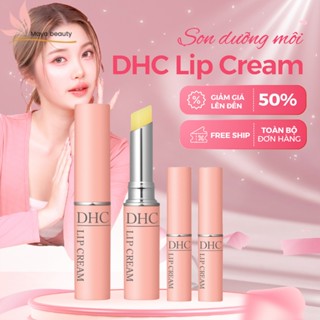  Son dưỡng môi DHC Lip cream không màu dưỡng ẩm làm hồng môi cải thiện tình trạng nứt nẻ 1,5g 