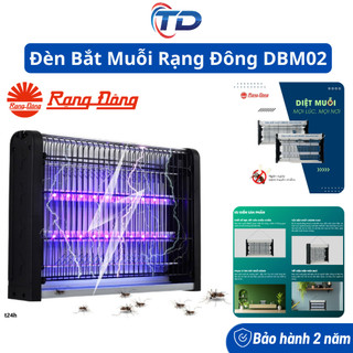  Đèn Bắt Muỗi Thông Minh Rạng Đông Máy Thu Hút Côn Trùng Thông Minh Treo Tường UV MODEL DBM02 