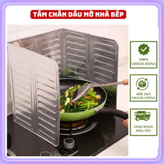  Tấm chắn dầu mỡ trong bếp bằng nhôm phủ bạc 