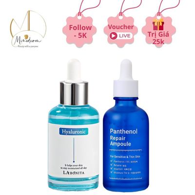 Serum LABONITA vital hyaluronic acid HA, B5 Panthenol Repair Ampoule tinh chất dưỡng ẩm, phục hồi
