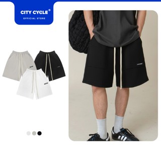Quần Short Nỉ Essentials V2 Local Brand Chính Hãng City Cycle vải nỉ cao cấp ống rộng oversize