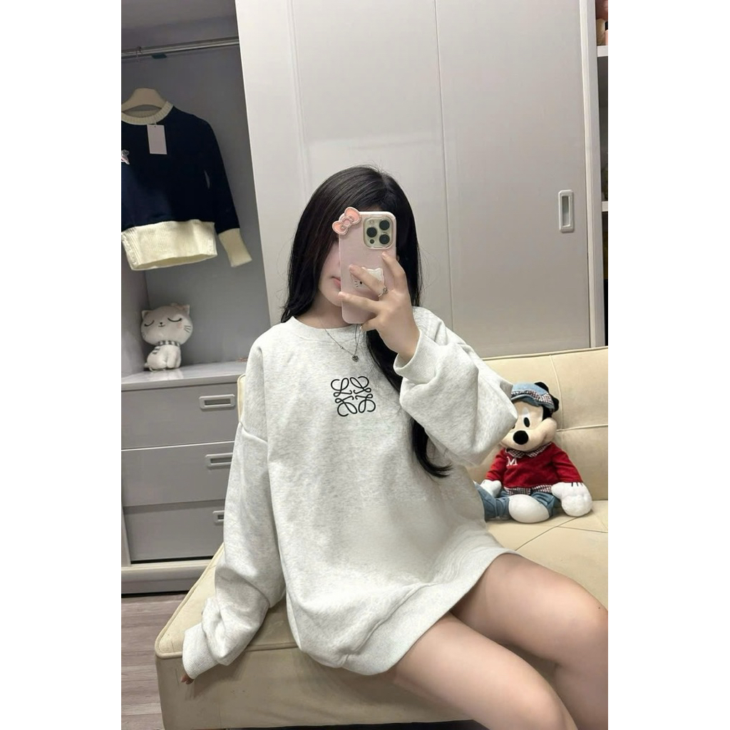 Áo Nỉ Swt 2 Da Form Rộng Nam Nữ Mặc Thoải Mái